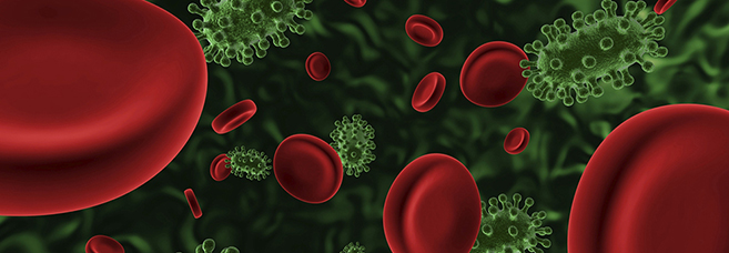 Ilustracion que representa el VIH en el torrente sanguineo. © Christos Georghiou/Veer